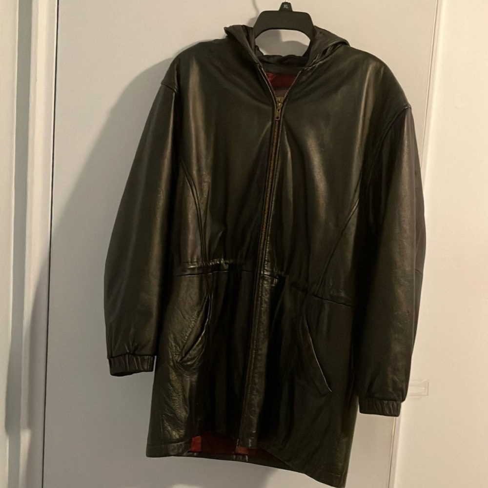 Leather jacket